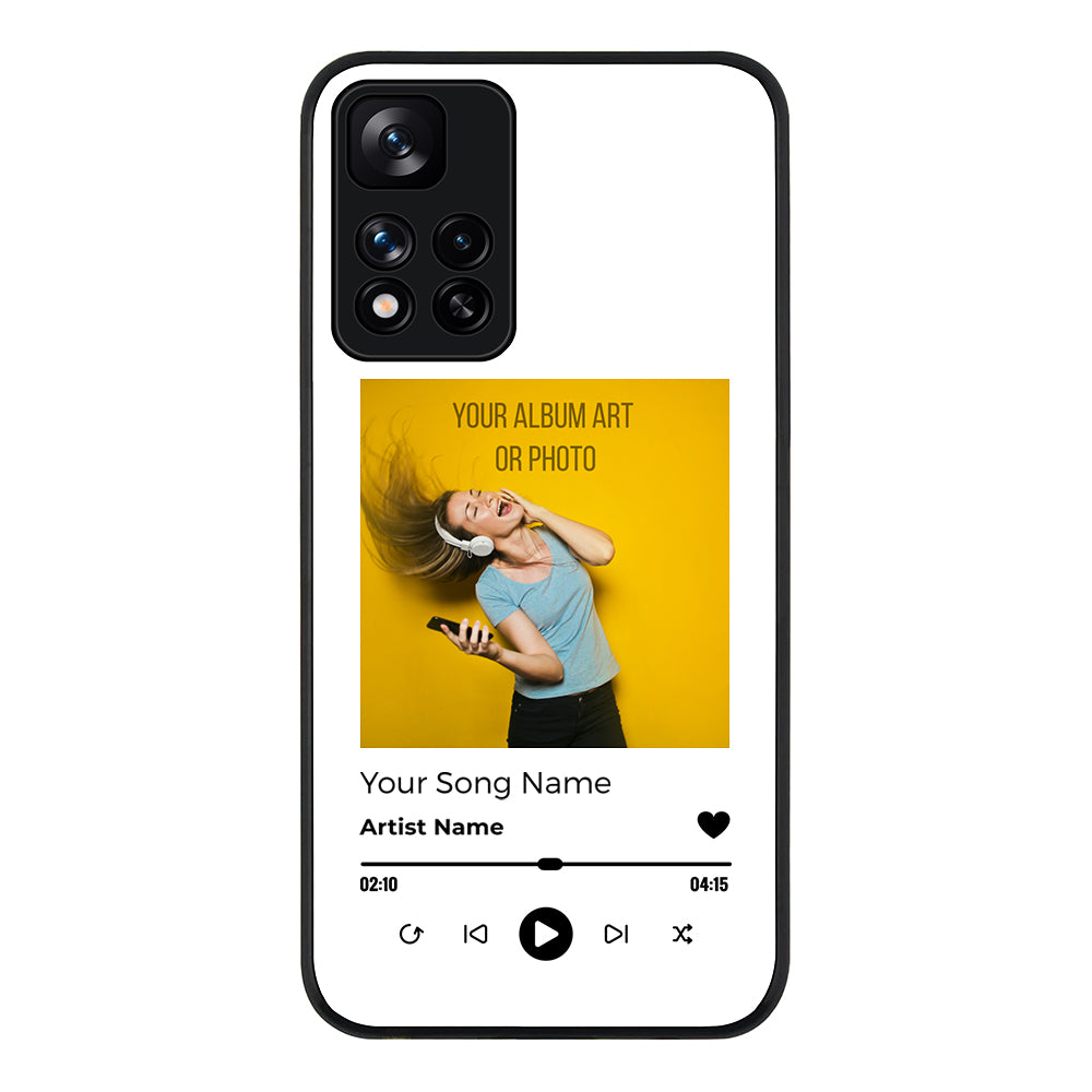 Redmi Note 11 Pro Plus 5G / Rugged Black Phone Case Custom Album Art Phone Case - Android - Stylizedd.com