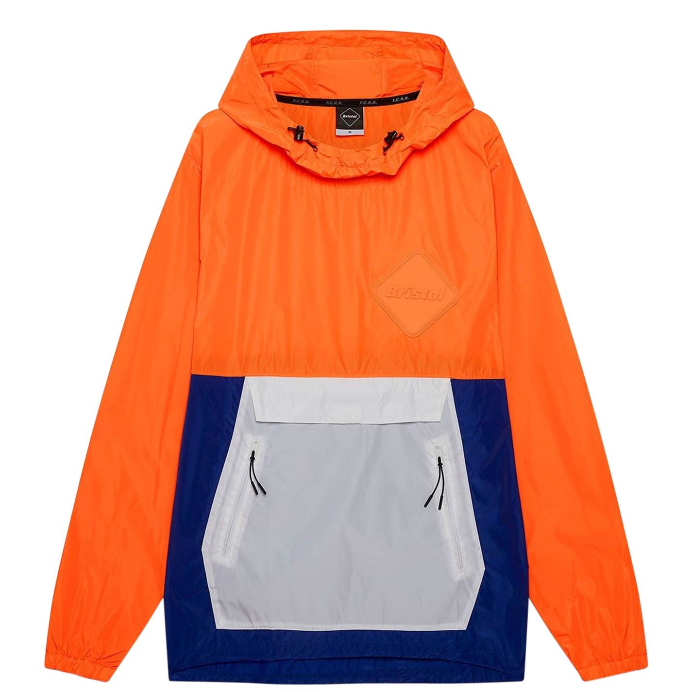 F.C.R.B. HALF ZIP ANORAK オレンジ L-