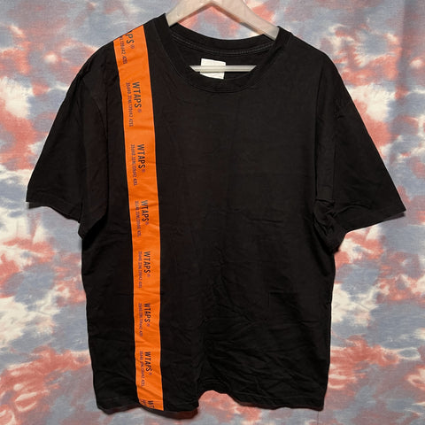 Wtaps wtvua fabrication Tee black size 5 黑色印花tee – napo.hk