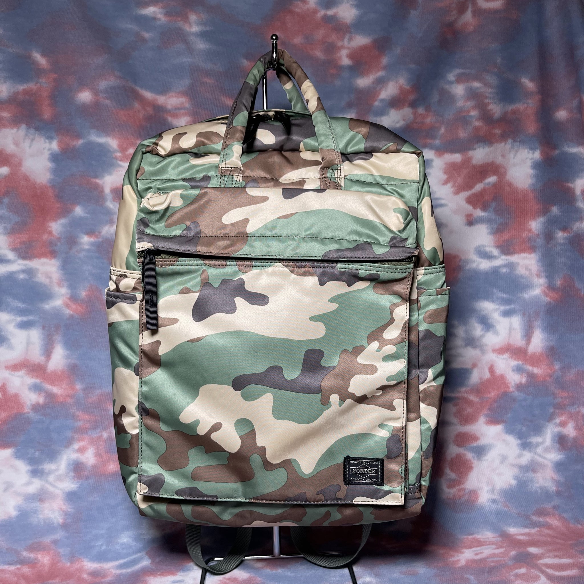 Head Porter Tanker Original 2way Backpack - Camo 迷彩尼龍兩用背囊