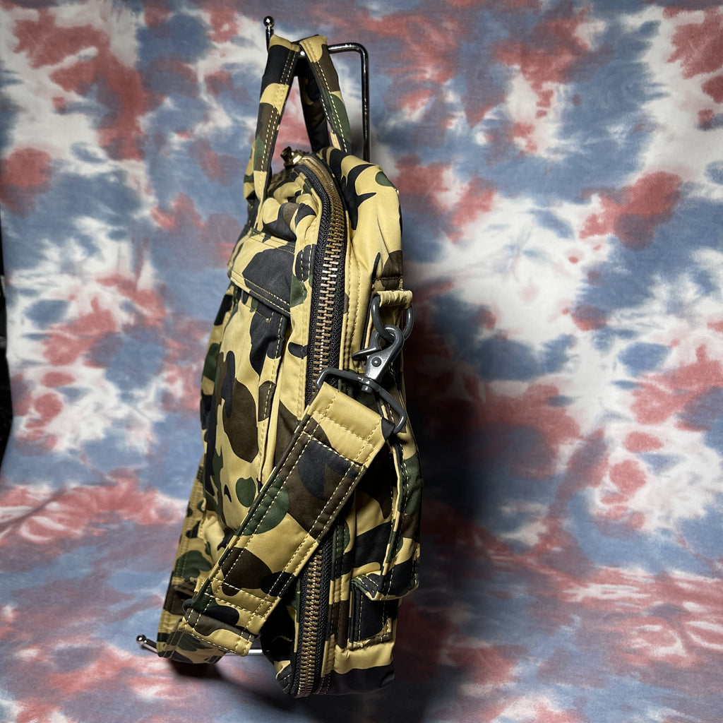 Bape x Porter 1st camo Tanker 3way Briefcase / Bag / Backpack