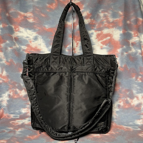 Porter x Beams 2way Tote Bag - Black 黑色兩用尼龍手提/斜揹袋– napo.hk