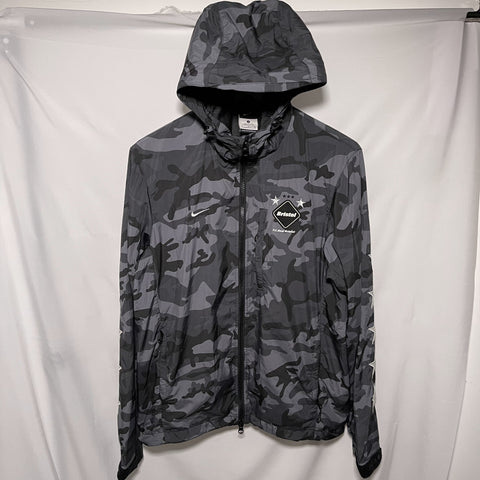 FCRB Reversible PDK Jacket - Black x neon yellow, Grey camo 黑x螢