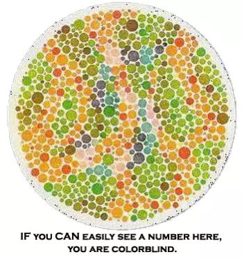 reverse colorblind test, ishihara 