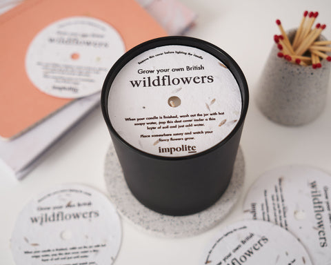 Sustainable Eco Packaging: Seed Paper Candle Dust Covers That Grow