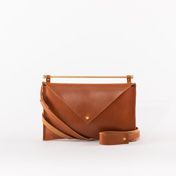 Vintage Genuine Leather Handbag Small Simple Shoulder Bag - Temu
