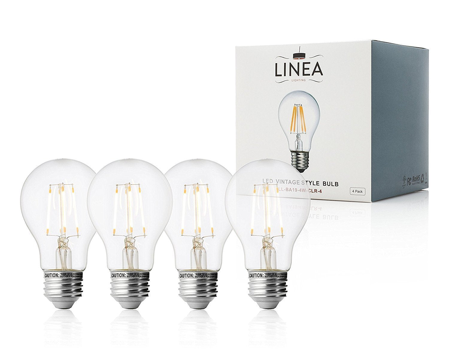 Assimilatie Vertrappen ballet 4 Watt A19 LED Light Bulb | Linea Lighting | Modern and Affordable  Residential Lighting