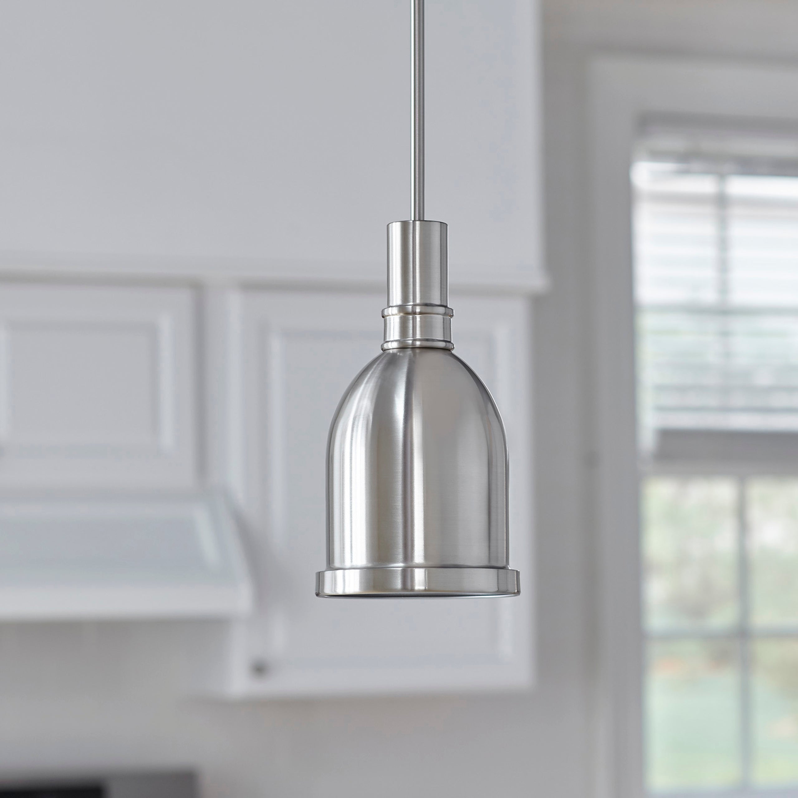 brushed nickel pendant lighting for kitchen island