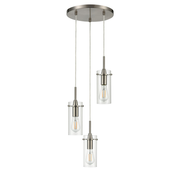 3 light pendant chandelier