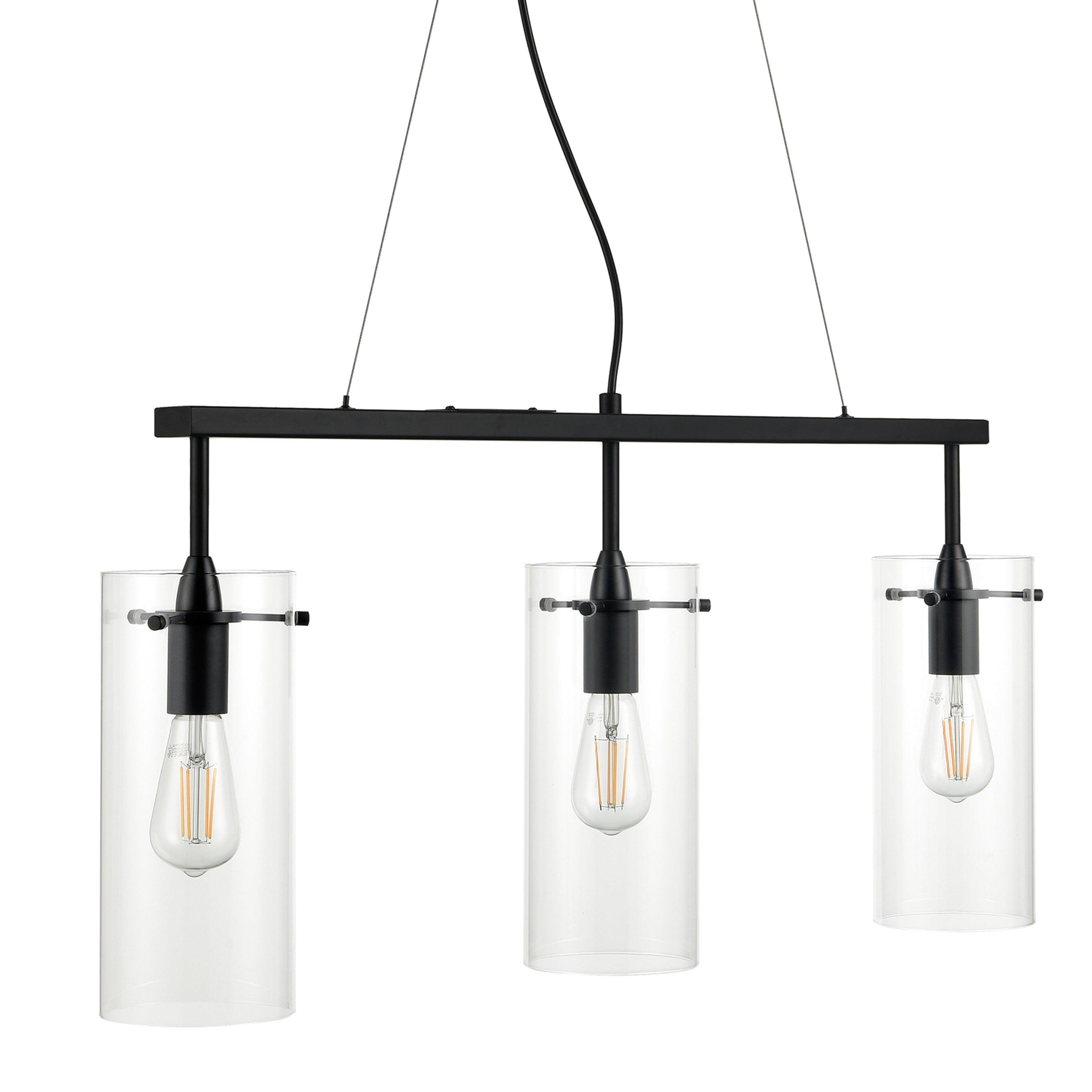 Effimero Large 3 Light Kitchen Island Hanging Light Linea Lighting Modern And Affordable Residential Lighting