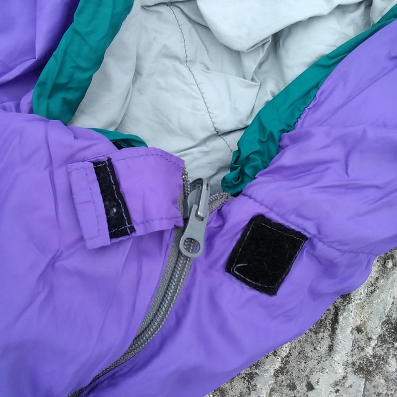 The North Face Polarguard Sleeping Bag. Used / Graded. Purple. | Endicotts