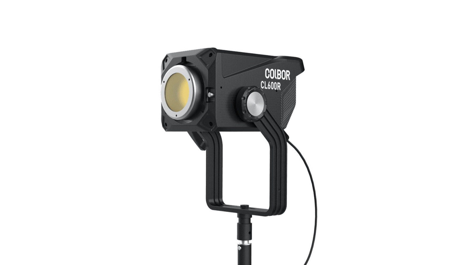 The COLBOR CL600R is a rechargeable LED photography light.