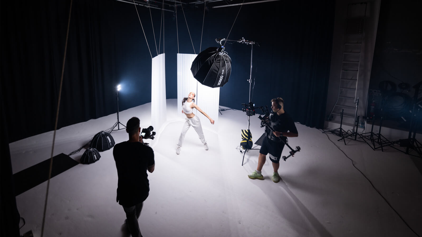 COLBOR CL60R is used to offer lighting for short dance films.