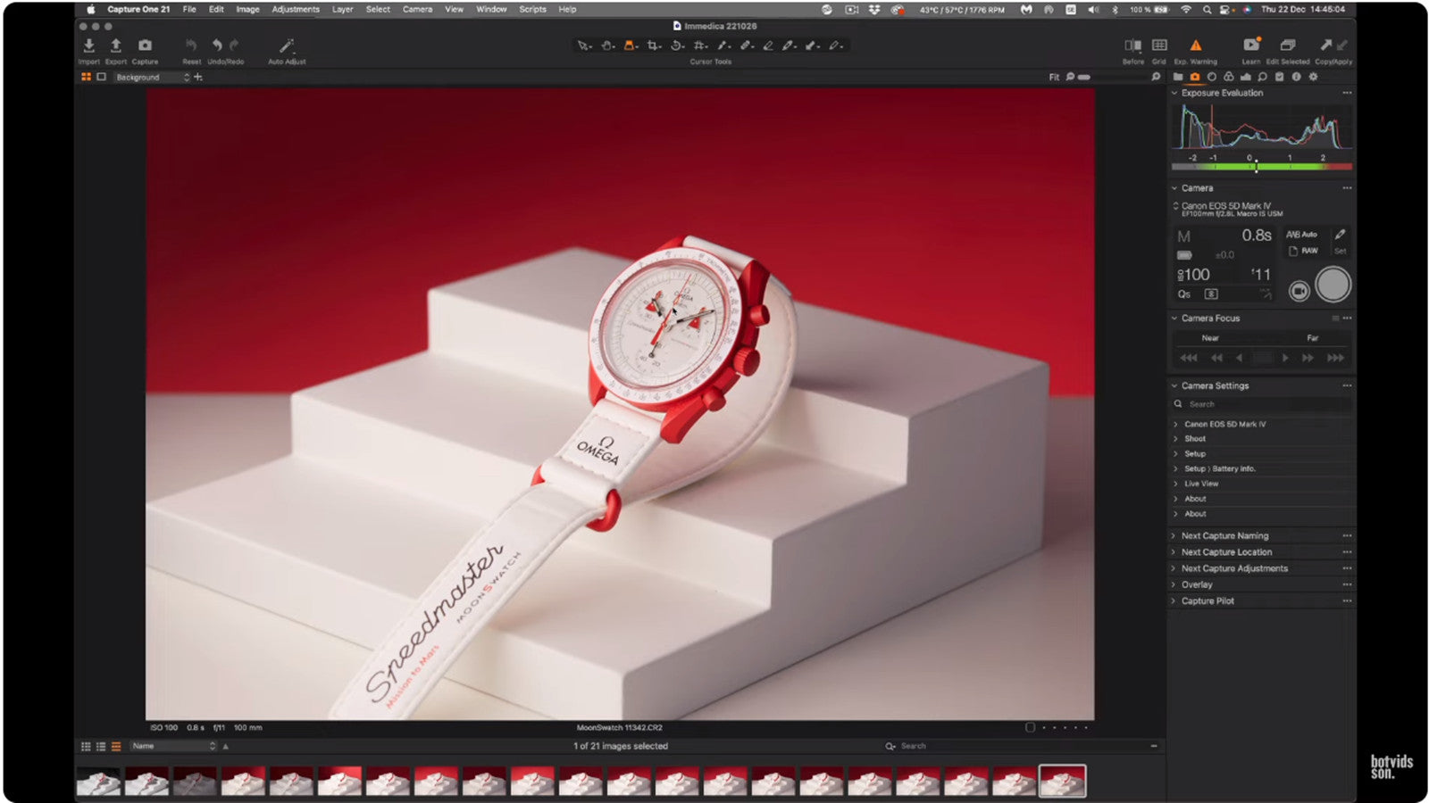 Example of using COLBOR CL100X to create product photography lighting