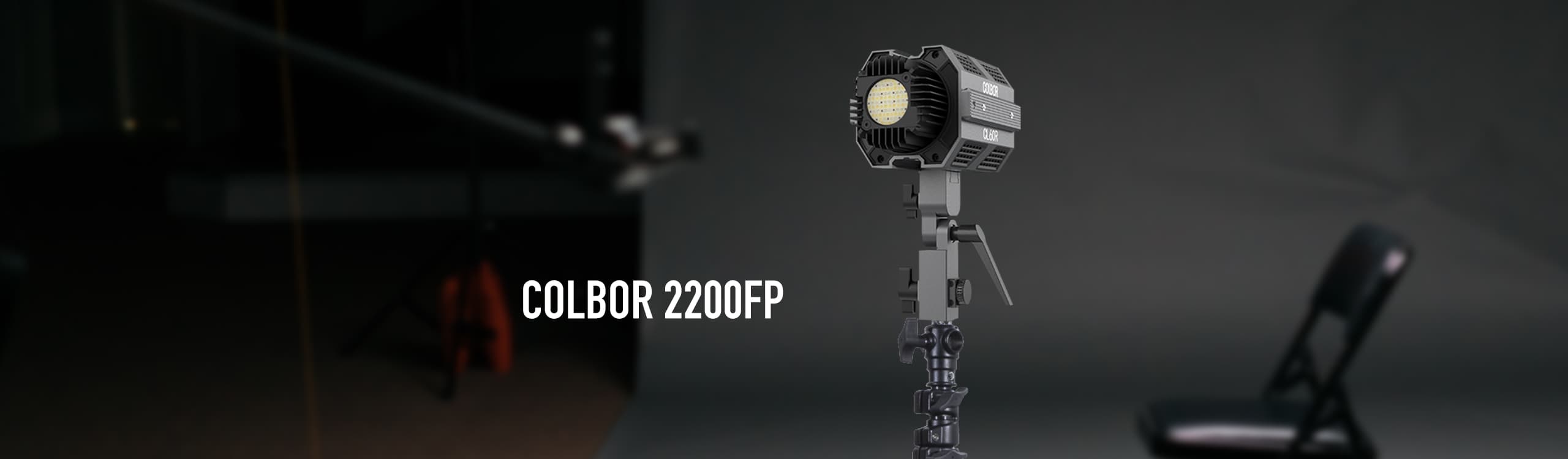 2.2m Light Stand for Video COLBOR 2200FP, Air Cushioned