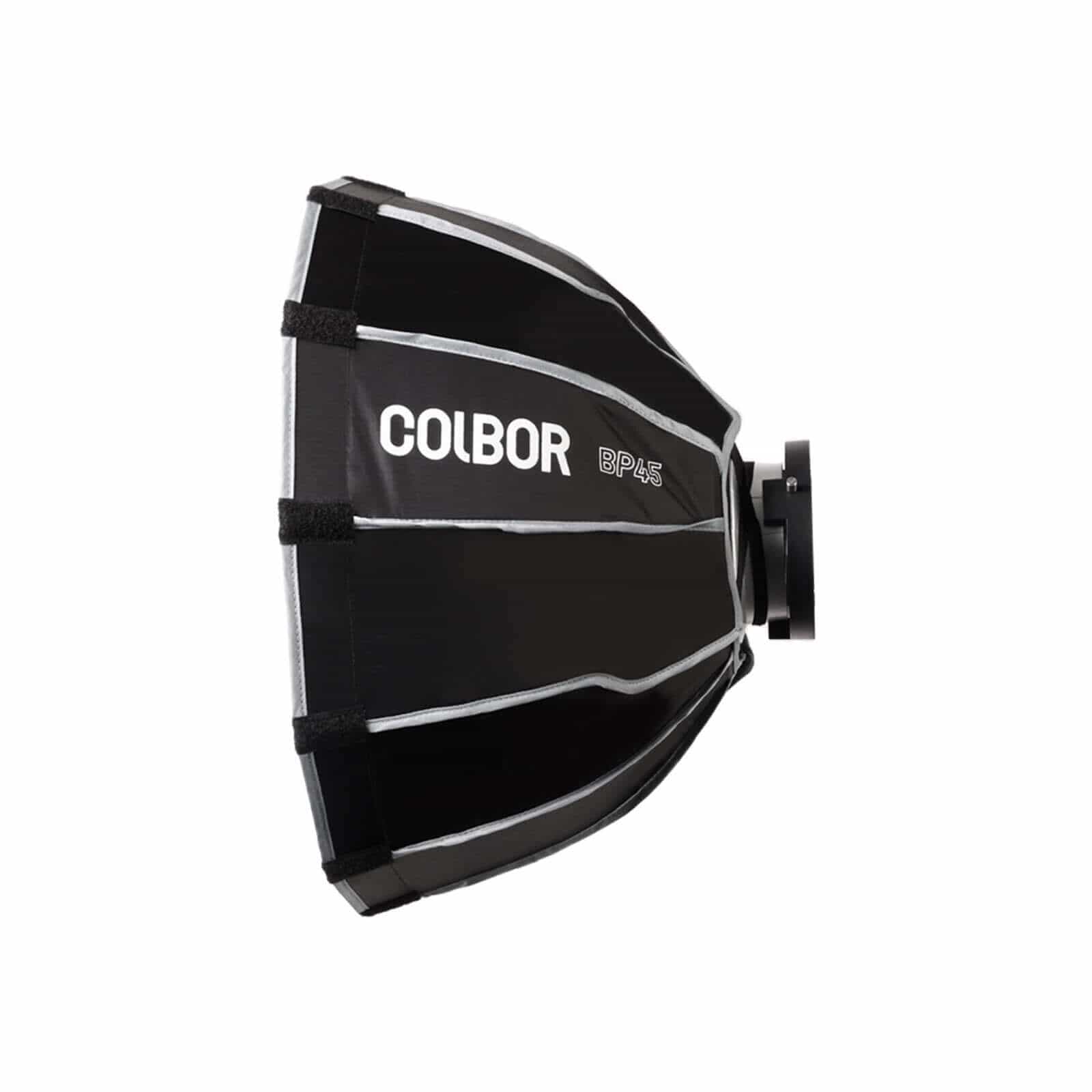 COLBOR BP45 45cm parabolic softbox features a Bowens mount.