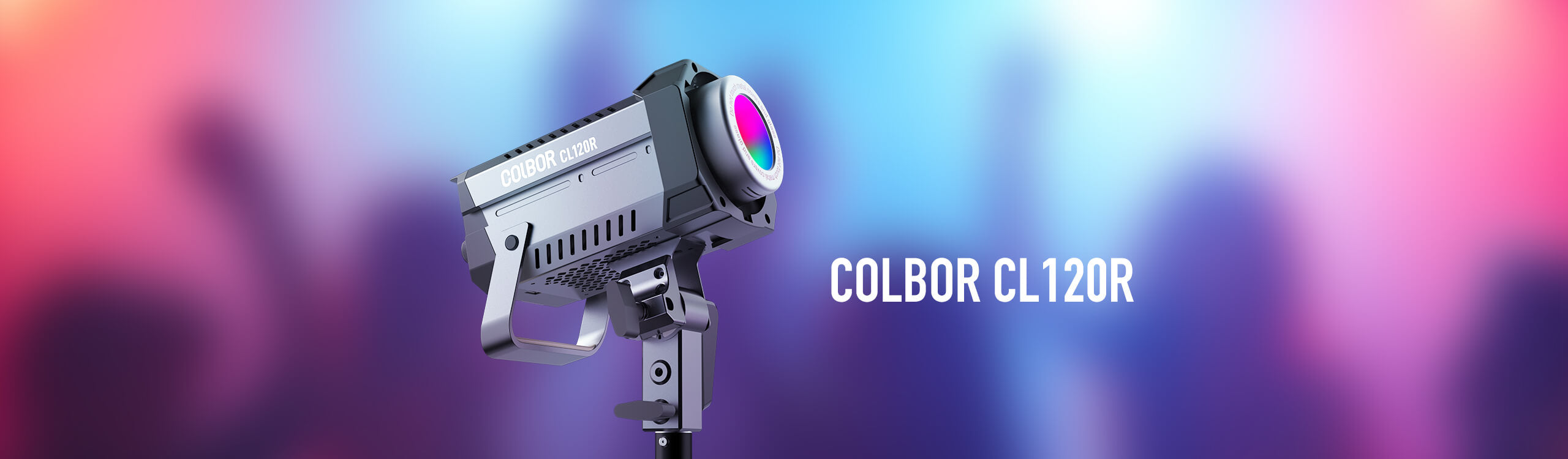 LED RGB Video Light at 120W Output COLBOR CL120R