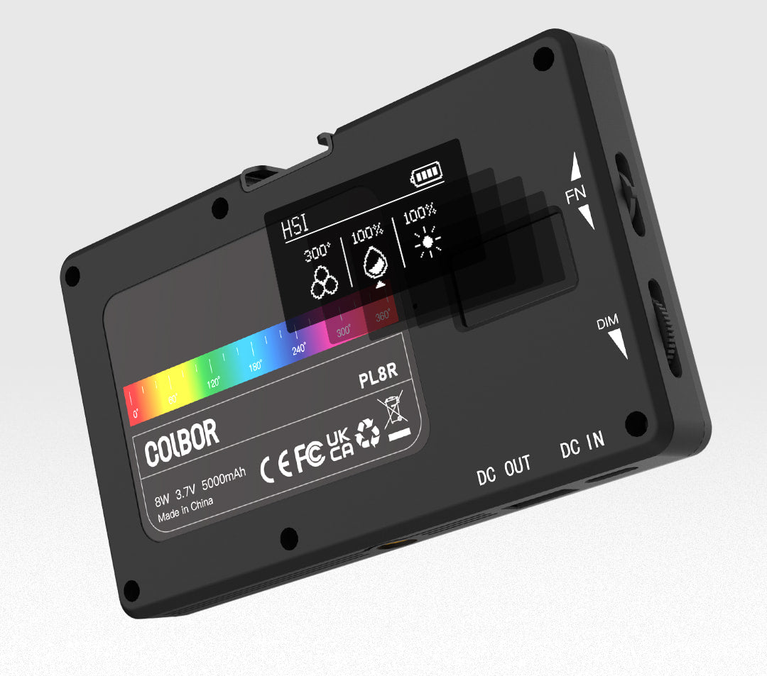 COLBOR PL8-R Clear & Detailed UI for Every Seeable Modification 