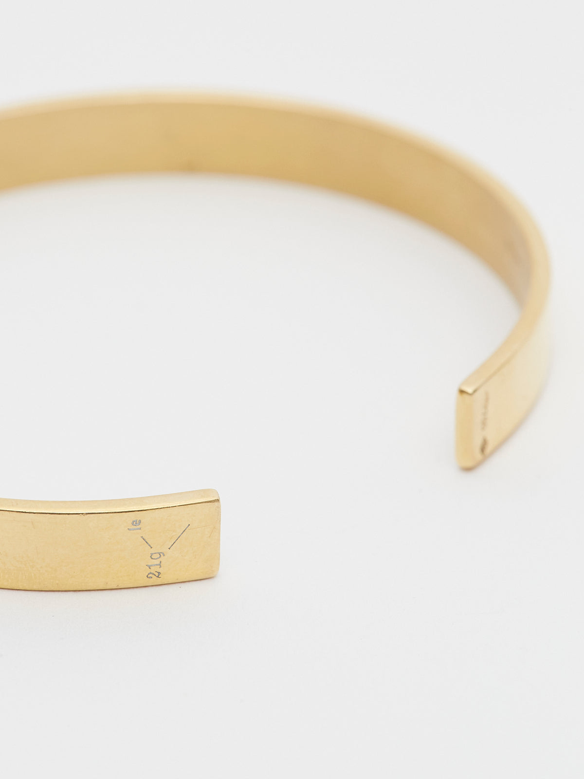 限定販売】 21/10G Gramme Le Bangle 18Kイエローゴールド ピアス