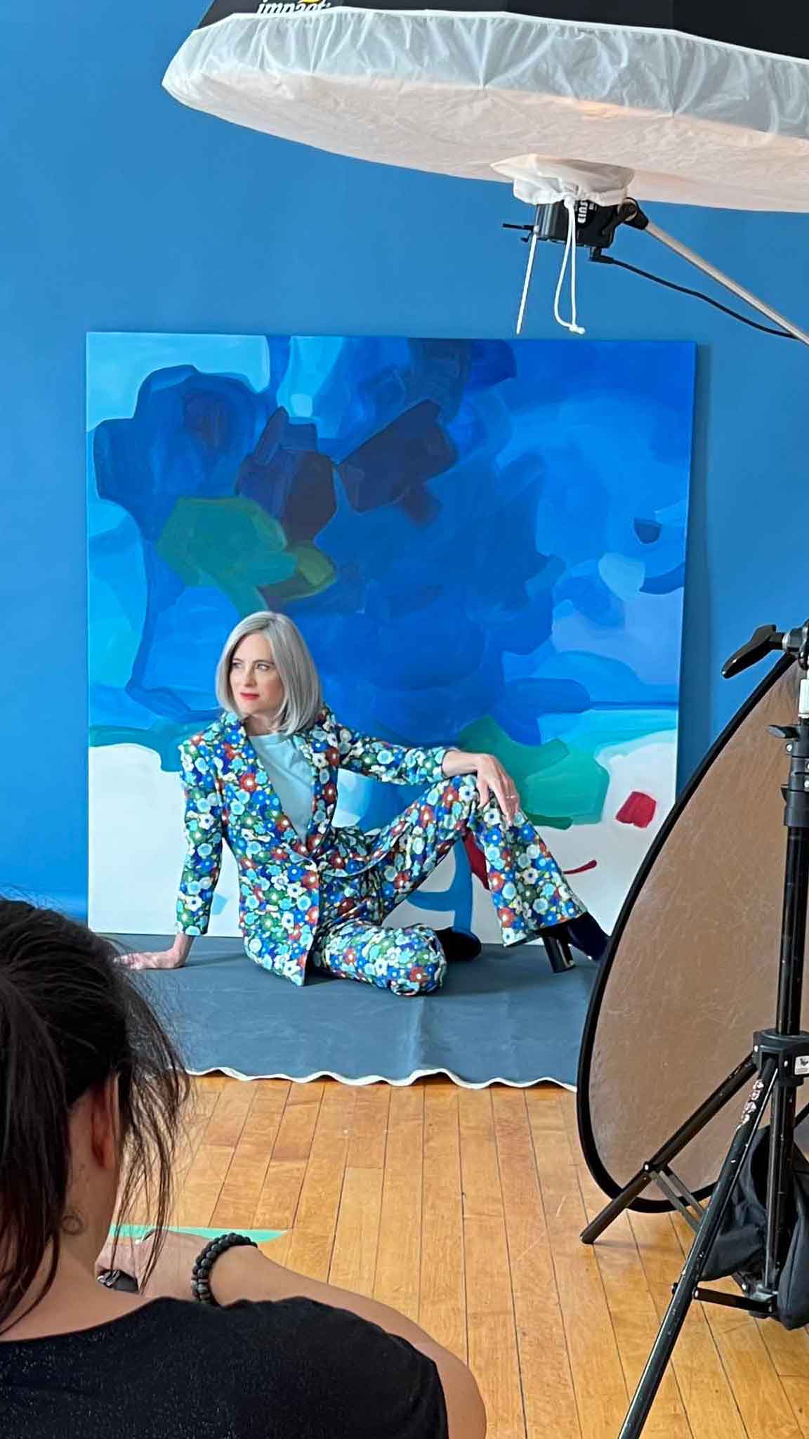 collection photoshoot abstract artist susannah bleasby