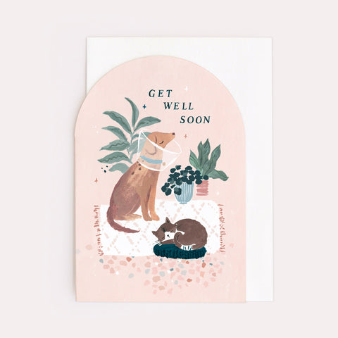 Get well soon card from Sister Paper Co