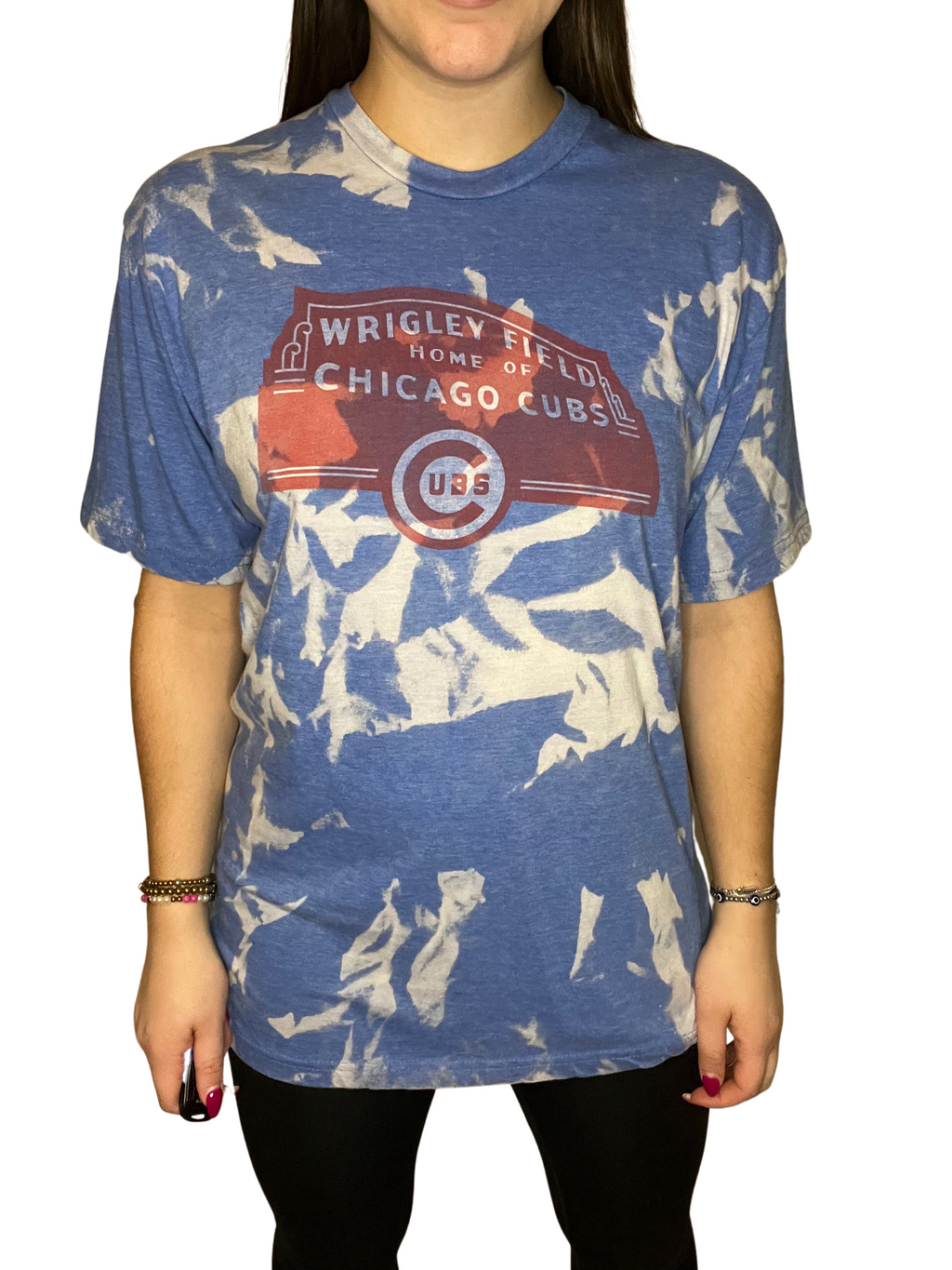 Chicago Cubs Tie Dye Shirt – Kampus Kustoms