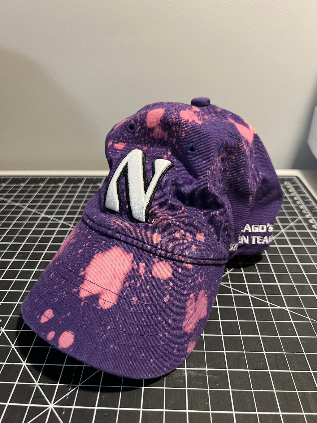 Kansas City Royals Bleached Hat – Kampus Kustoms