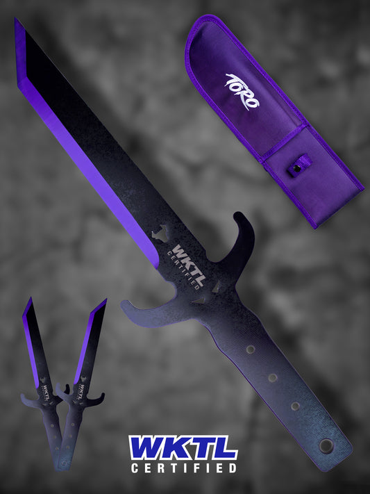 Eldarian LARP Throwing Knife - Purple