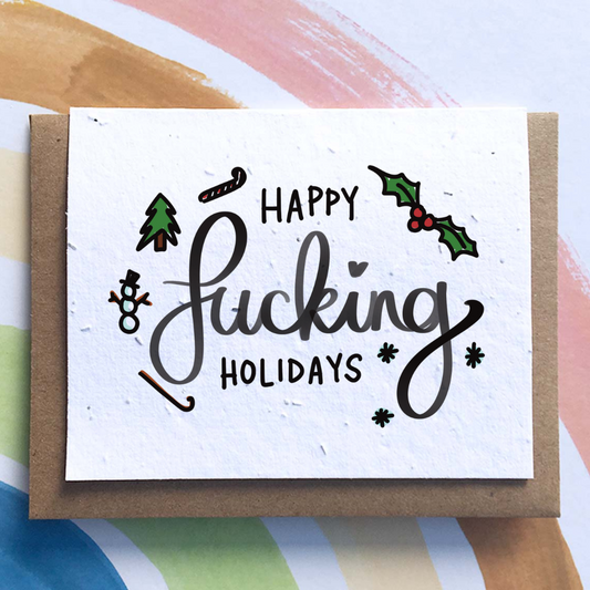 Happy Holidays Christmas Gift Card