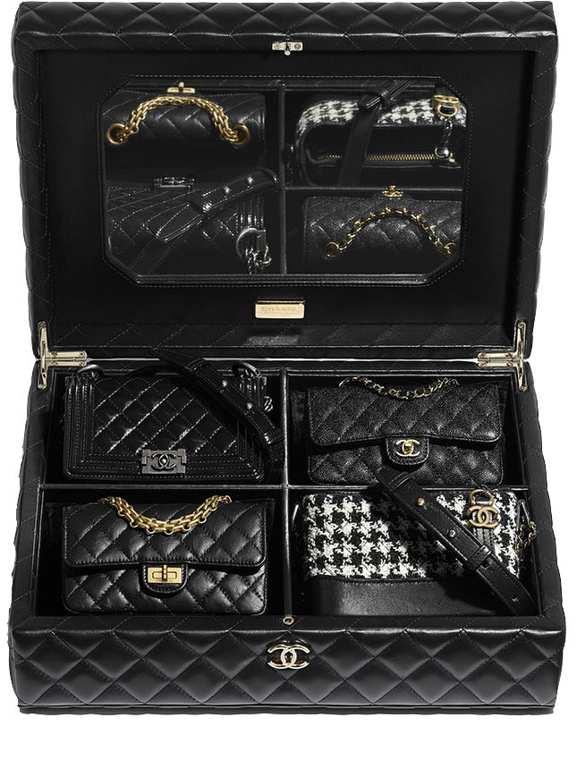 chanel bag gift set