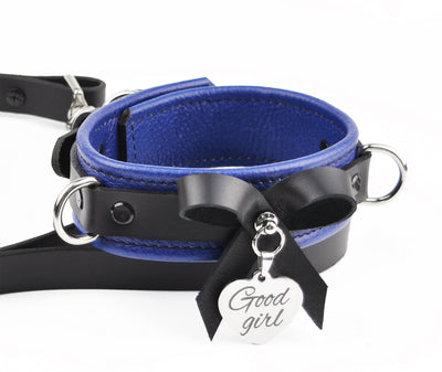 Premium BDSM Red Leather Bow Collar & Leash With Custom Engraved Gold  Pendant Handcrafted Col49rdgldpd -  Canada