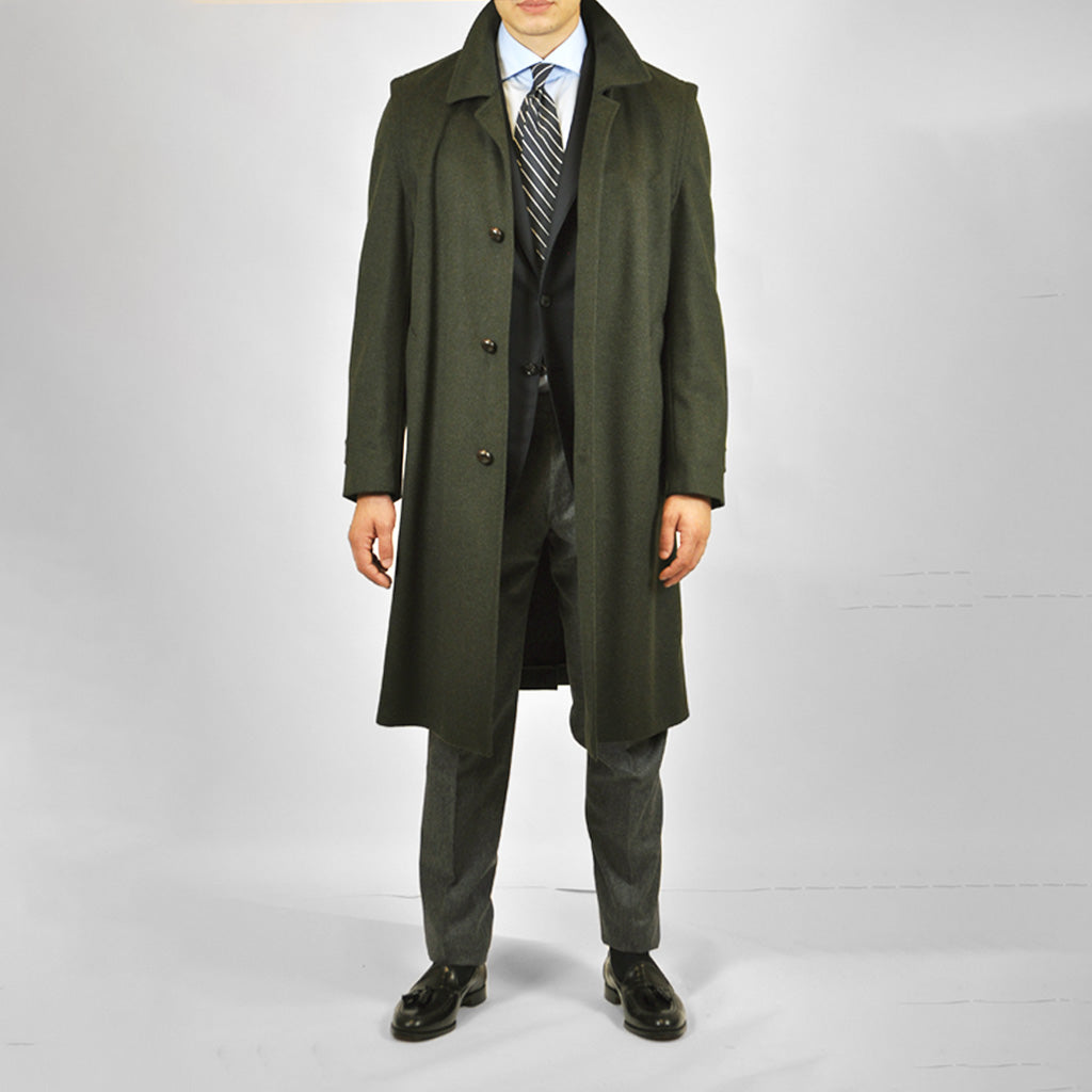 Forest Green Loden Wool Alpaca Coat | lupon.gov.ph