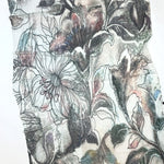 Luxury Cashmere Scarf Handmade 19andreas47 Liberty Drawing