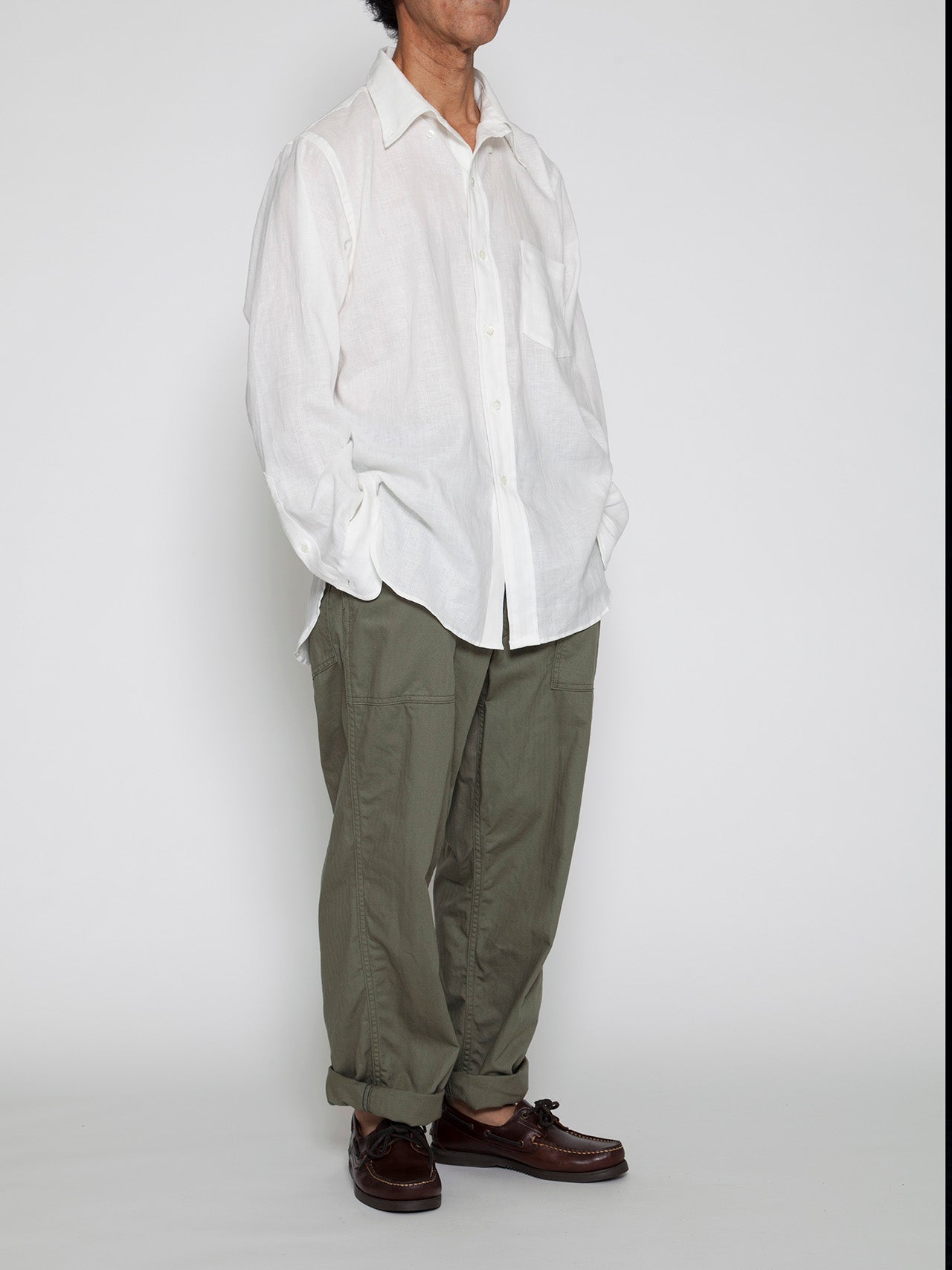 UTILITY SLACKS OLIVE GREEN