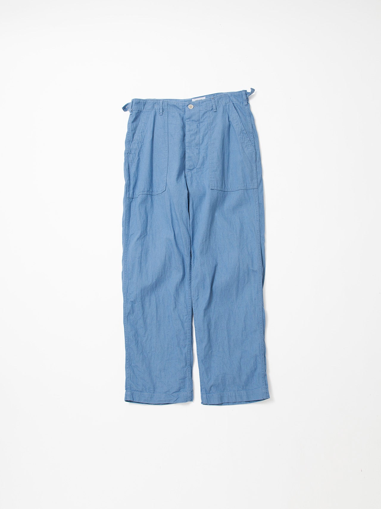 FATIGUE SLACKS BLEACHED DENIM