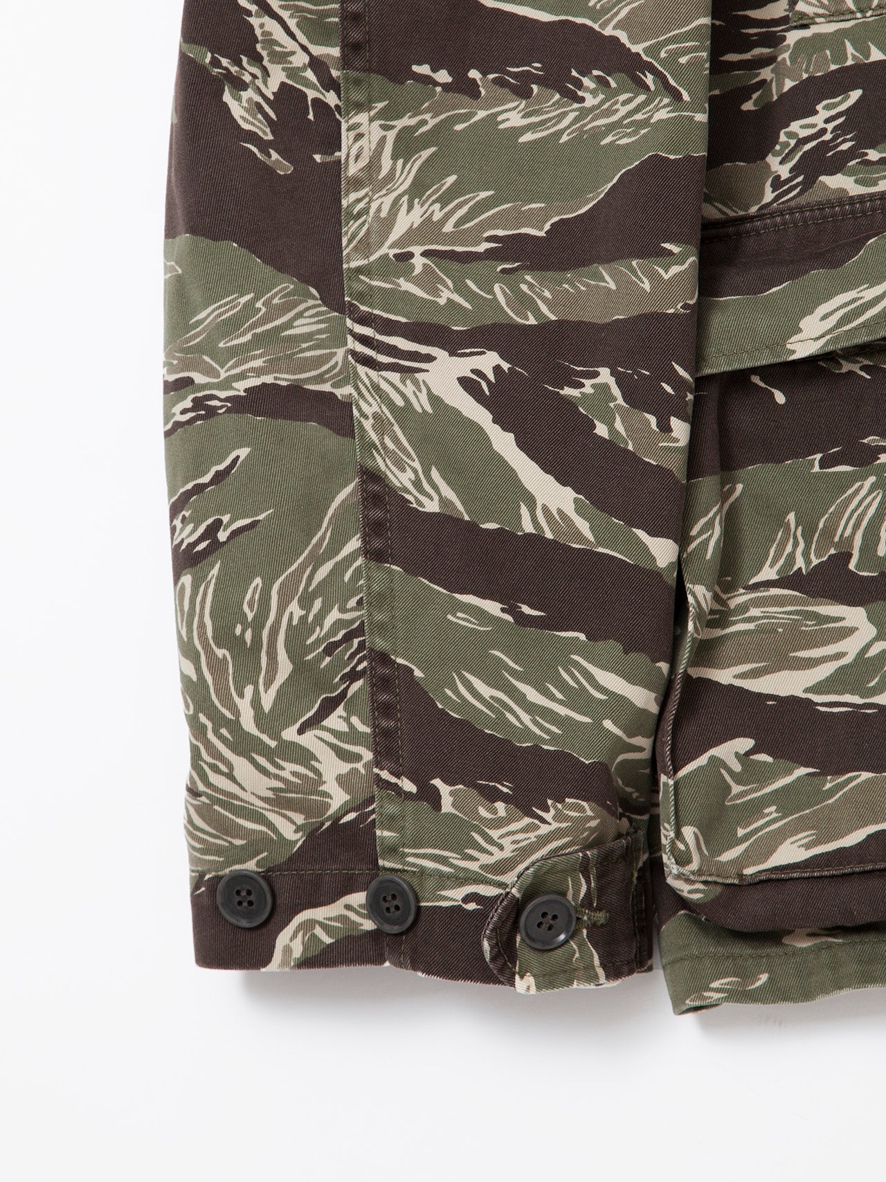 THE CORONA UTILITY・B.D.U Jacket / Tiger Stripe・Combat Fatigue Pattern Twill  w/Special Bio Wash