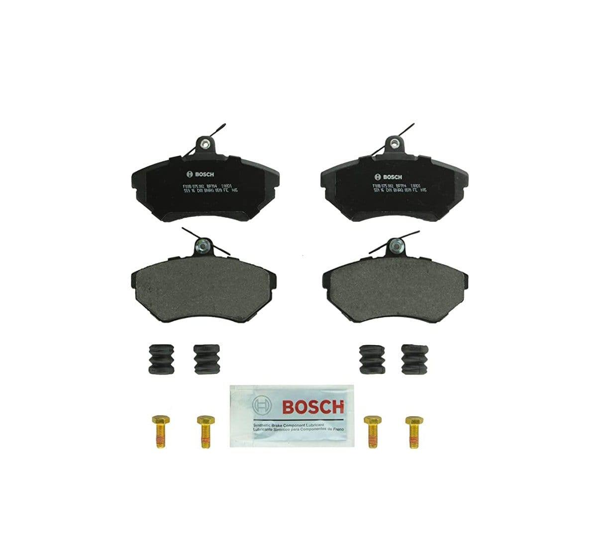 Front | Bosch Quietcast Brake Pads | Mk6 Golf R | Mk2 TT-S Bosch