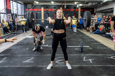 Karolina doing CrossFit