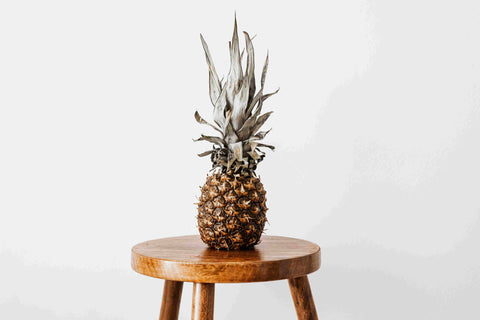 pineapple on table