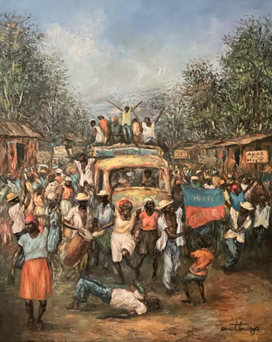 haitian art pieces 