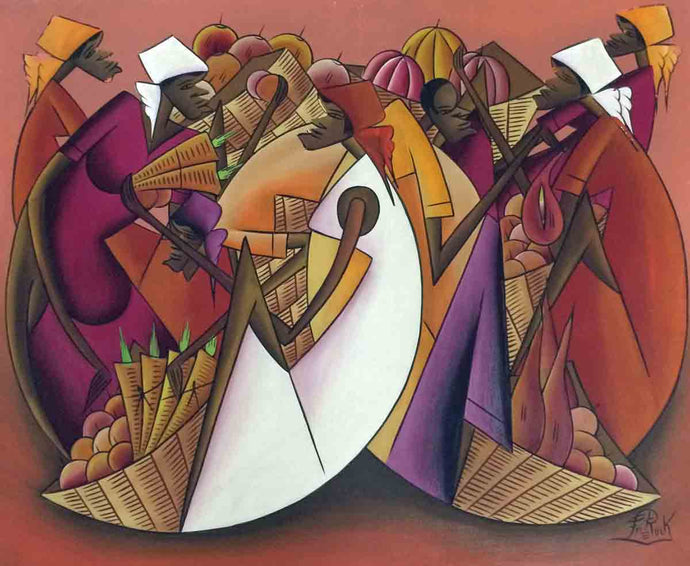 Fritz Rock (Haitian, b.1944) – Myriam Nader Haitian Art Gallery