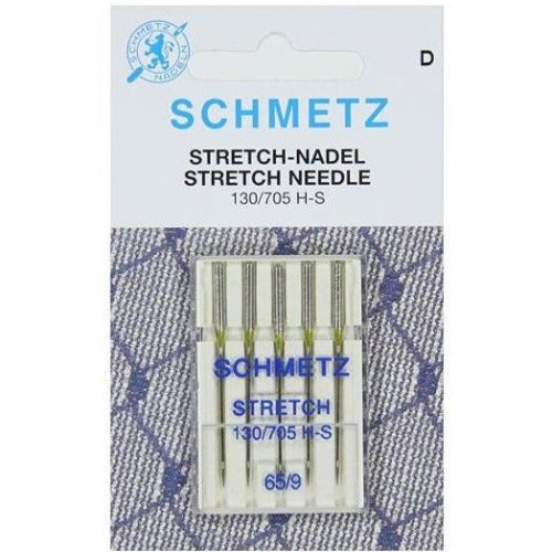 SCHMETZ stretch needles, 5pcs. 3x75, 2x90 - 130/705 H-S V3S - Strima