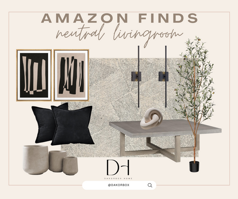 Amazon Neutral Living Room