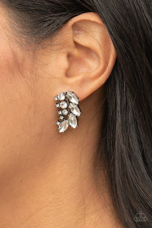 Flawless Fronds - White Earring - Blinging With Family
