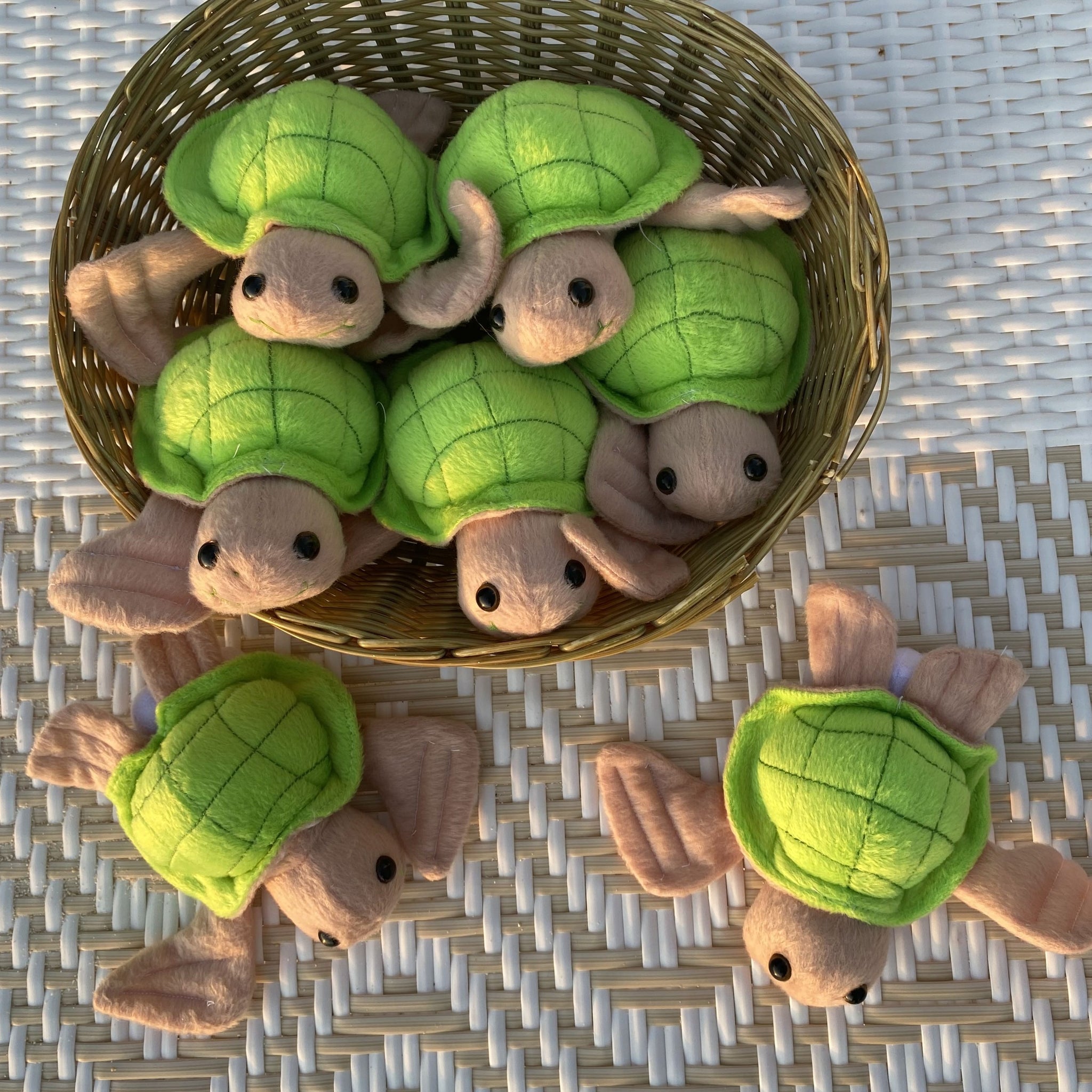 mini turtle stuffed animal