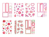 Romantic Florals - A5 Sticker book