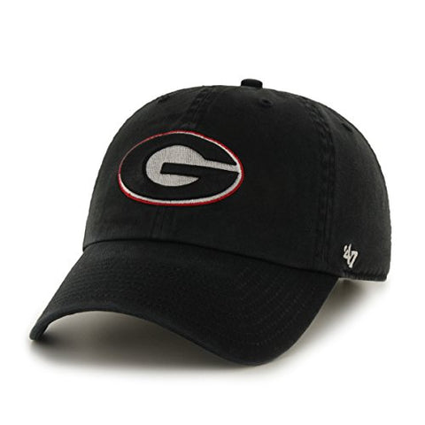 Georgia Bulldogs Black '47 Brand Clean Up Cotton Adjustable Hat