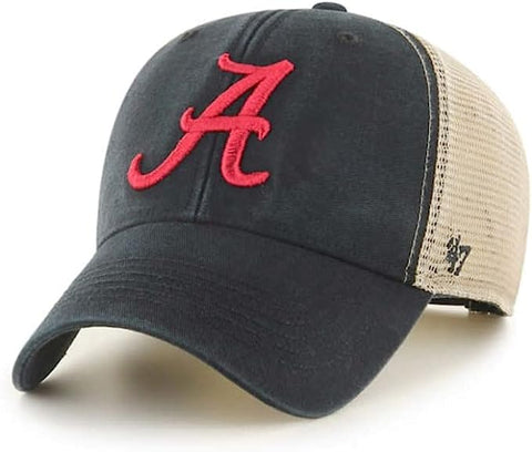 Alabama Crimson Tide Black Adjustable Hat