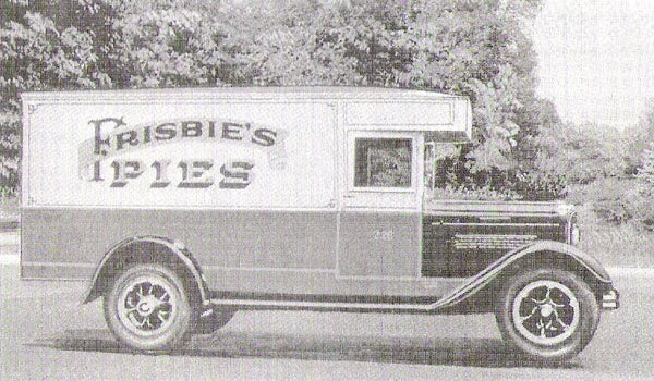 frisbee pies delivery truck