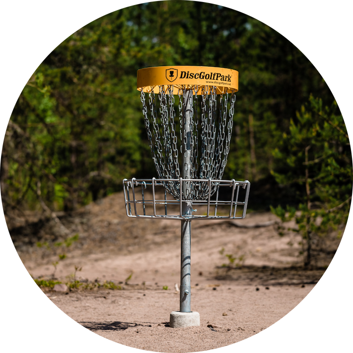 Disc golf kurv